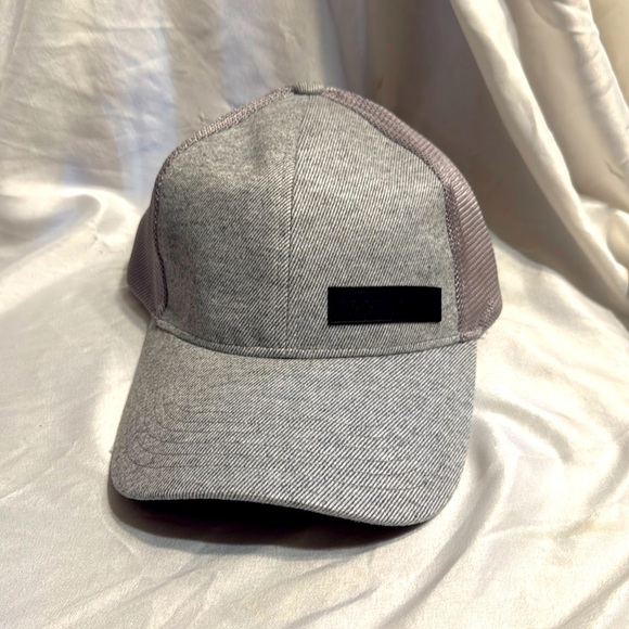 Men’s Perry Ellis Portfolio Alloy Snapback Hat Cap Gray - Picture 1 of 6